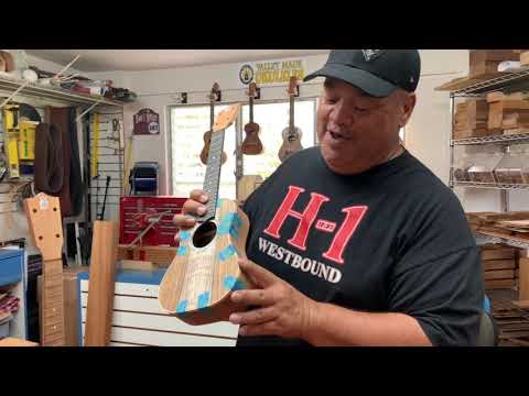 VALLEY MADE Ukuleles (Hawaii) Soprano LN Bell shape / Koa & Milo