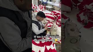 Asgari ücret ile tekstilde çalışıyorum #keşfet #keşfetbeniöneçıkar #videoshorts 