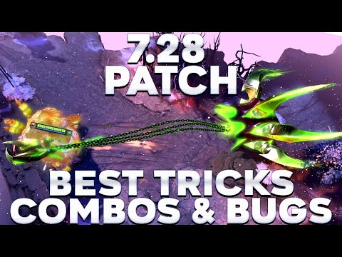 MOST OP, BROKEN & IMBA COMBOS & BUGS, BEST TRICKS & TIPS 7.28 PATCH Dota 2