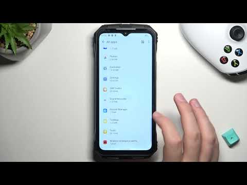 Delete Application on DOOGEE V Max - Uninstall Apps in Settings