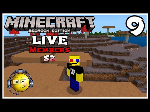 Wither Party! Minecraft Bedrock Members Season 2- Session 9
