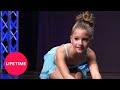 Dance Moms Mackenzie S Contemporary Solo Dancing Barefoot Season 3 Lifetime