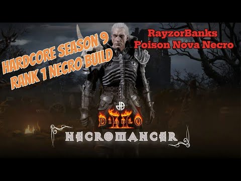 RayzorBanks [HARDCORE] Season 9 Rank 1 Poison Nova Necro Build
