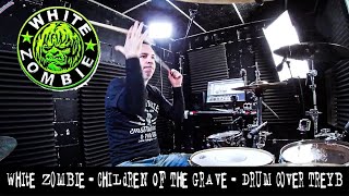 White Zombie &quot;Children Of The Grave&quot; Drum Cover TreyB