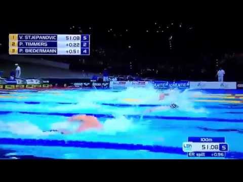 Berlin 2014 swimming final 200m freestyle - men