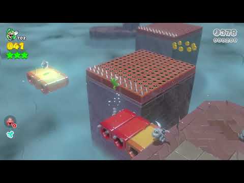 Super Mario 3D World (Switch) 8-1 Speedrun - Time: 27 (Former WR)