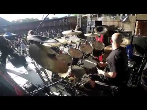 VEDONIST@Dehumanized-live in Dark Fest 2015 (Drum Cam)