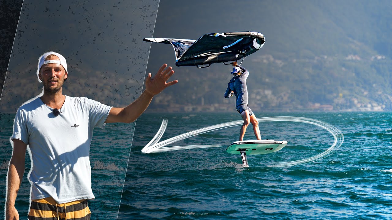 How I Do A Wingfoiling Heelside Tack