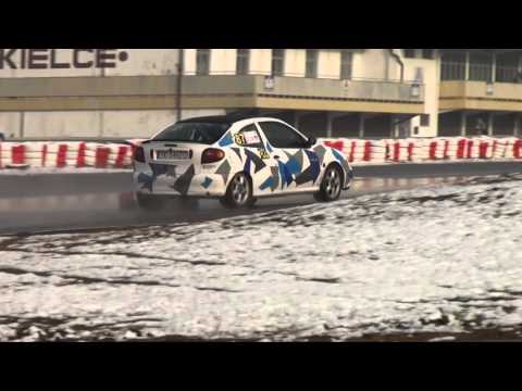 Rafał Zygan - Renault Megane iXXL.pl - SuperOES 2 Runda  Tor Kielce 20-02-2016