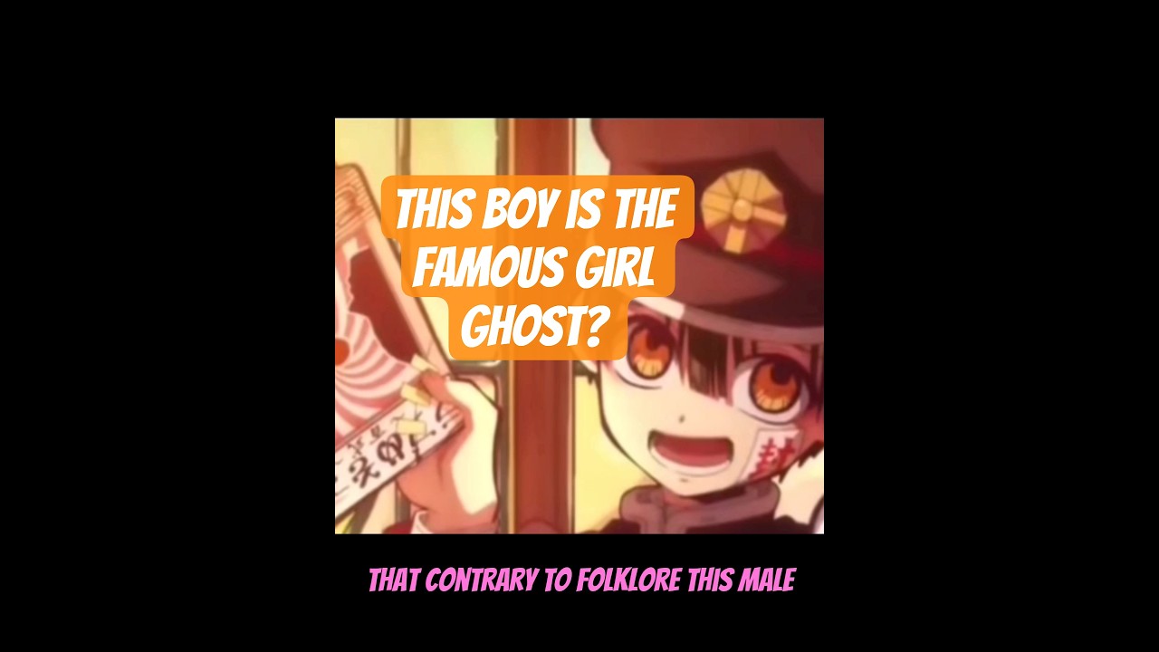 this boy is the famous girl ghost in school? #anime #animeedit #manga #hanakokun #tbhk #capcut