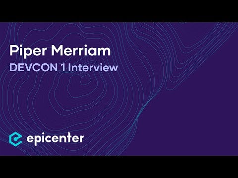 Interview with Piper Merriam of Ethereum Alarm Clock at DEVCON1 in London