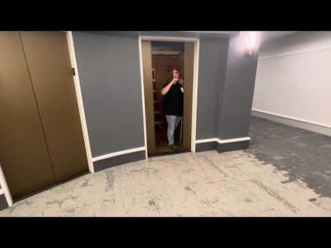 AWESOME GEM!! 1910's OTIS MANUAL Controlled Traction Elevator at the Pittock Block Portland, OR