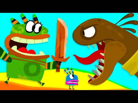 Приключения Куми-Куми, серия "Рыбалка" в 4k целиком / Смешные мультики | Cartoons for Kids