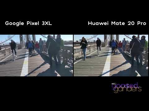 Comparing the Huawei Mate 20 Pro and Google Pixel 3XL