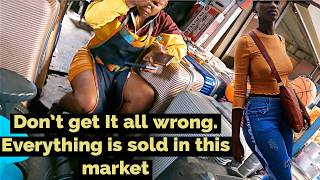 Dont get it all wrong, everything is sold in this street market : SOUTH AFRICA (unbelievable)