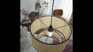 Lighting-Forest Design Handmade Rattan Hanging Light Pendant Lamp Shade