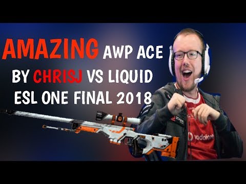 Mousesports Christj Ace With Awp vs Liquid - ESL One New York Final 2018