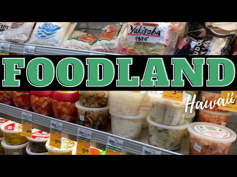 COMPRA DE FOODLAND COMIGO | COMPRAS DE MERCEARIA NO HAVAÍ | HOLO HOLO ADVENTURES