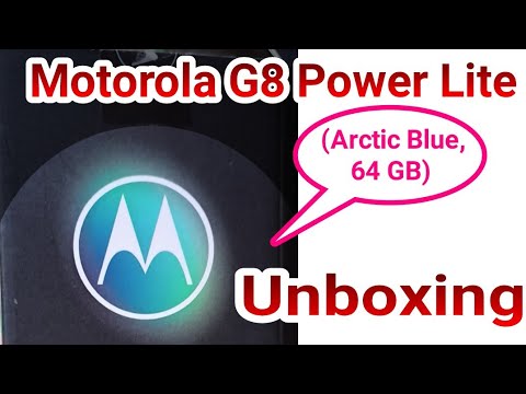 Motorola G8 Power Lite (Arctic Blue, 64 GB) in hindi
