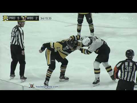 Trent Frederic vs. Kevin Bahl, December 28, 2022 - Boston Bruins vs. New  Jersey Devils