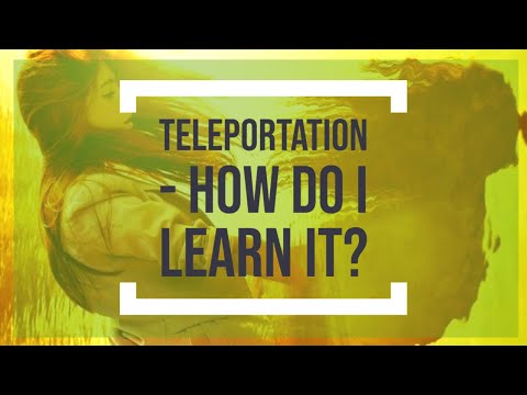 Teleportation - How Do I Do it? Yazhi Swaruu Explains (Extraterrestrial Contact)