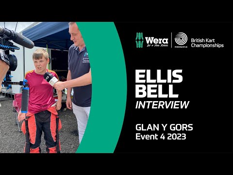Ellis Bell Interview | Mini Max | Event 4, GYG | Wera Tools British Kart Championships 2023