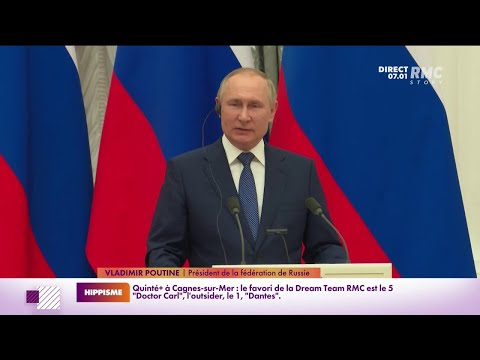 Vladimir Poutine refuse que l'Ukraine adhère à l'Otan