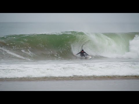 Surfing Rainy Low Tide Drainers 13 March 2020