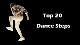 Top 20 Complicated dance steps of Allu Arjun till 