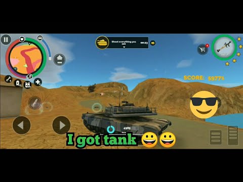I got tank in Vegas crime simulator 😀😀