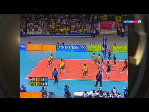Ricardinho o Mago!!! faz chover #volei #voley #volleyball #athens2004 #atenas2004