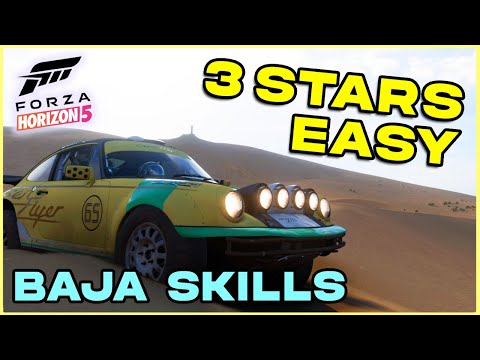How To Get 3-Stars in Got The Baja Skills? | Forza Horizon 5 Guide