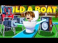 I Built TOILET TOWER DEFENCE In Roblox Build a Boat!