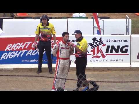 Dominic Scelzi 12-26-16 Interview WA vs USA Speedweek Bunbury Speedway