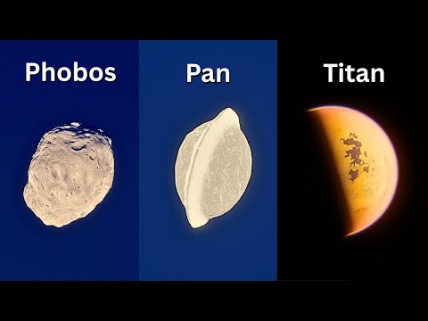 Zooming Into the Moons of the Solar System