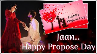 ❤️ Happy Propose Day My Love | Propose Day Status ❤️| Propose Day Shayari Status ❤️