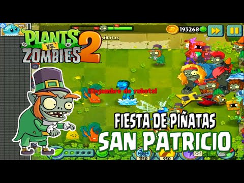 Plantas vs Zombies 2 | Fiesta de Piñatas | San Patricio