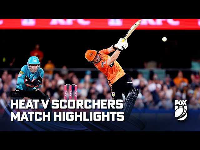 Brisbane Heat vs Perth Scorchers – Match Highlights | 11/01/23 | Fox Cricket
