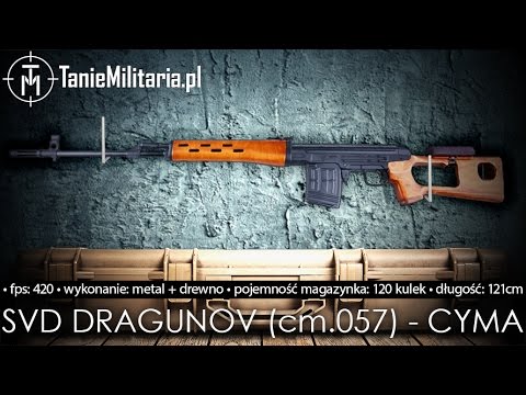 KARABIN SNAJPERSKI SVD DRAGUNOV (CM.057) CYMA - TANIEMILITARIA.PL