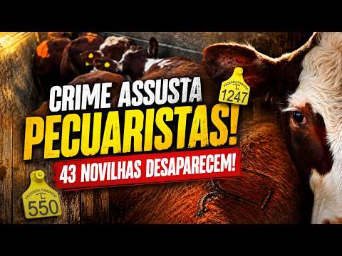 Abigeato no RS: 43 novilhas Braford e Angus são furtadas em Vila Nova do Sul. Produtor pede ajuda!