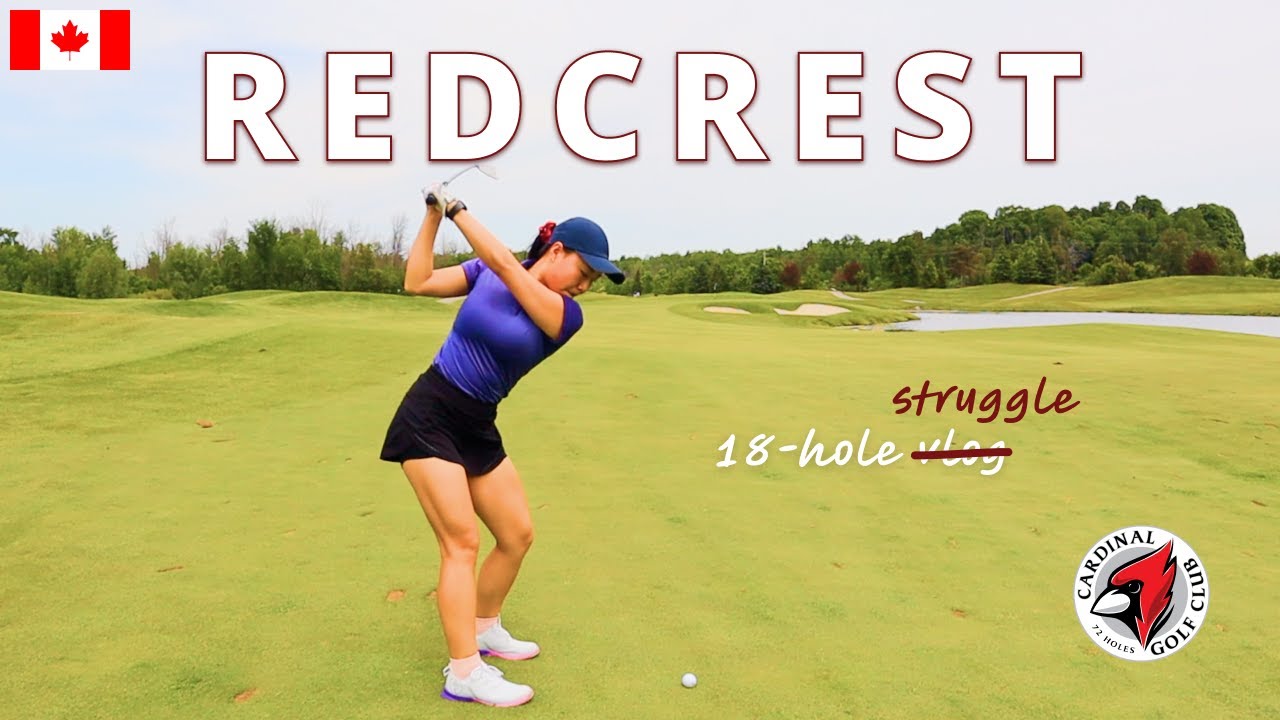 The fairways here are PERFECTION ❤️ | Redcrest Golf Club (Cardinal)