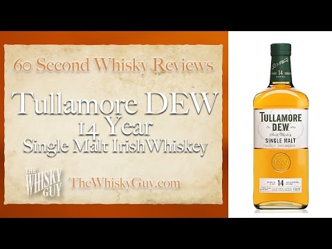 Tullamore DEW 14 Single Malt Irish Whiskey - 60 Second Whisky Review #101
