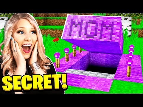 Shocking Discovery: Mom's Secret Minecraft House Uncovered!
