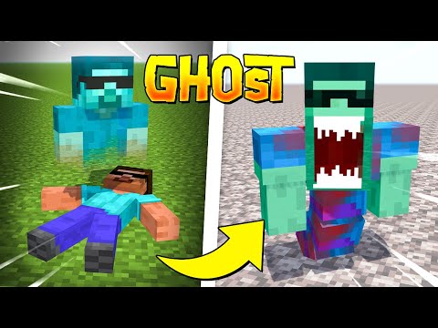 Transform into a Ghost in Minecraft?!?