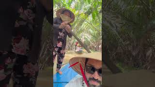 Mekong Delta tour in Vietnam #vietnam #travel #shorts #viralvideo