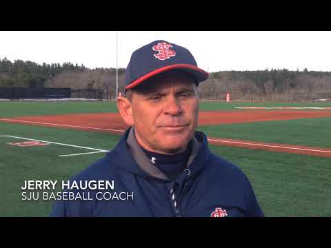 Post-Game Interviews w/SJU's Wingerd & Haugen - 2019 Gustavus