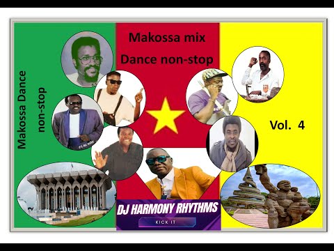 Makossa mix vol  4 | Cameroon music Party Vibes | DJ HarmonyRythms