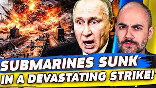 💥THIS NIGHT! Russia's LARGEST PORT DESTROYED! 10 SUBMARINES SUNK! UKRAINE SHOWS no MERCY!