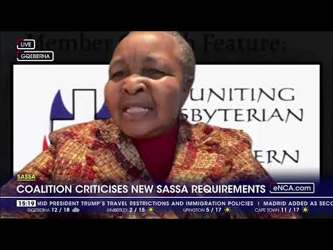 Coalition criticises new SASSA requirements