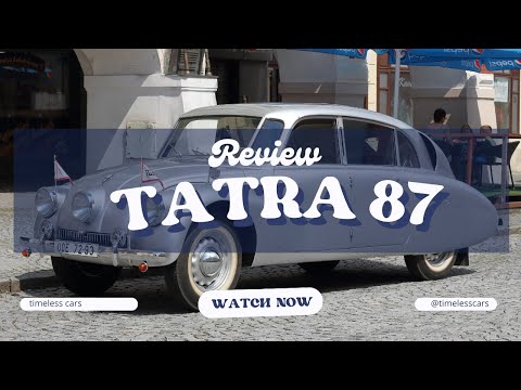 Thumbnail for Tatra 87 – The Car That Was Faster Than Hitler's Autobahn Speed Limit [4K] by Tatra (company)